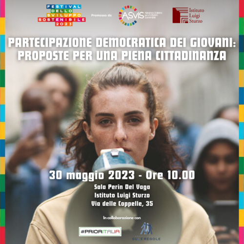 Partecipazione democratica e giovani al Festival dello Sviluppo Sostenibile 2023