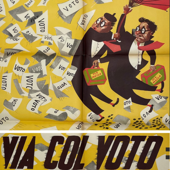 “Via col voto” un evento sui manifesti politici e sociali nell’Italia del 900 – Il 7 giugno all’Archivio Centrale dello Stato